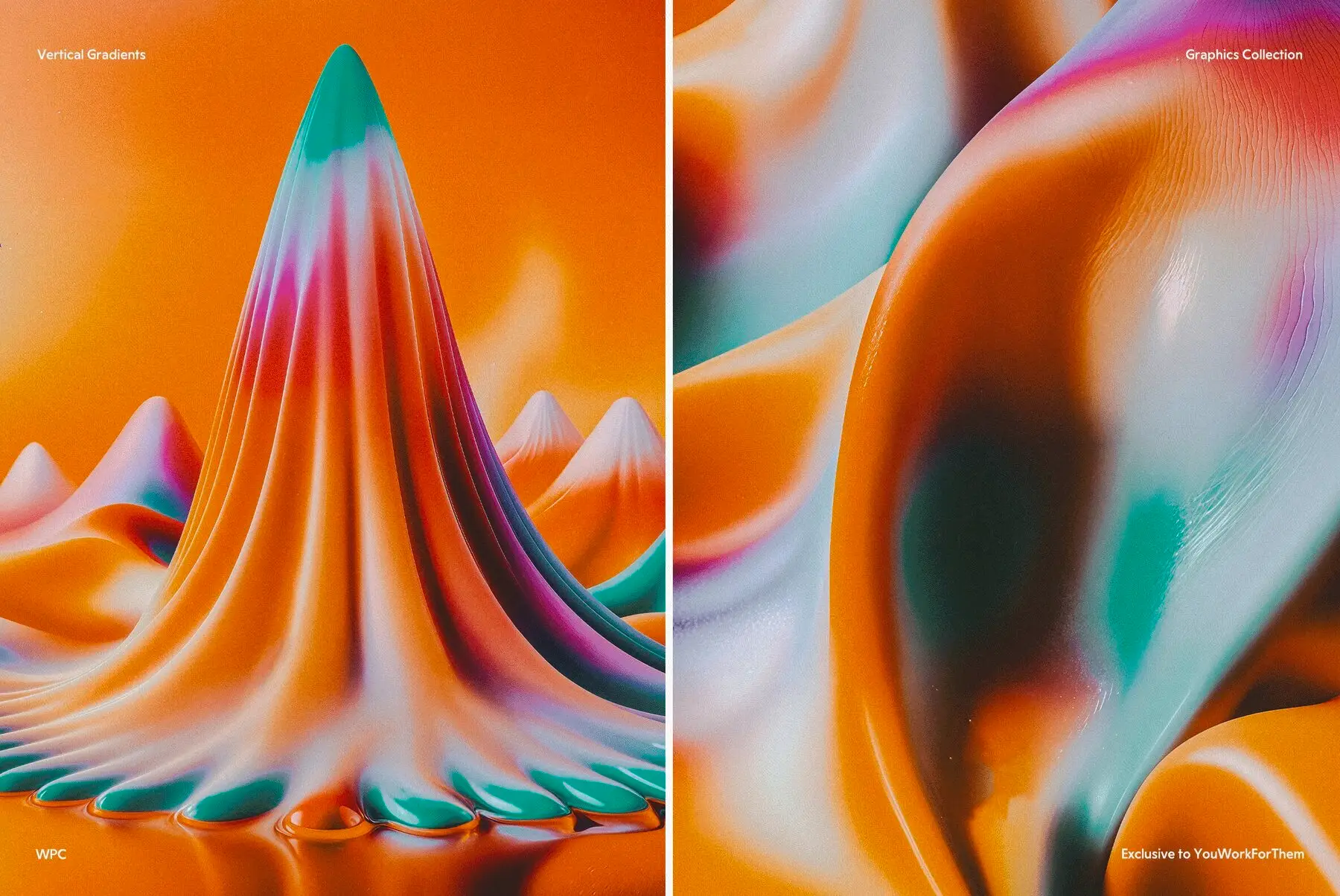 Vertical Gradient Backgrounds Graphics - YouWorkForThem