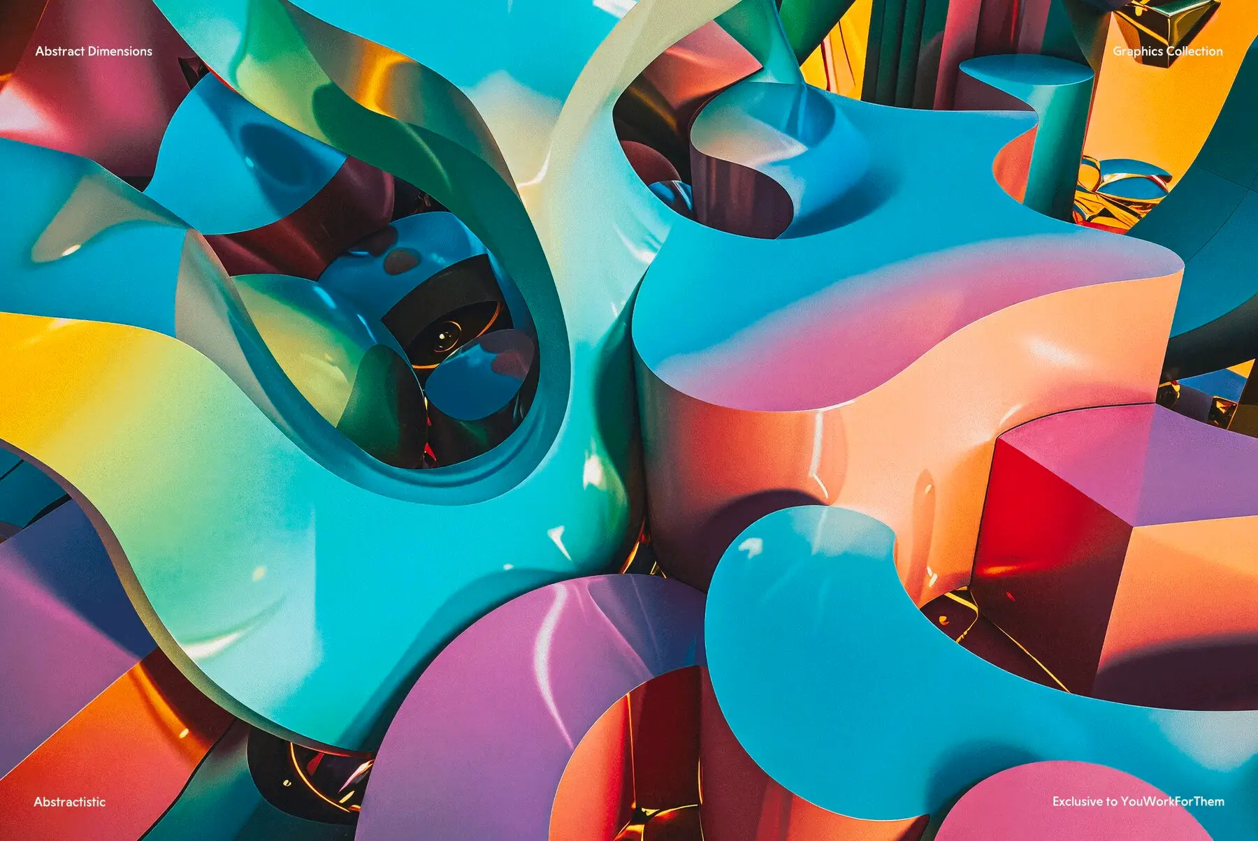 Abstract Dimensions Graphics - YouWorkForThem