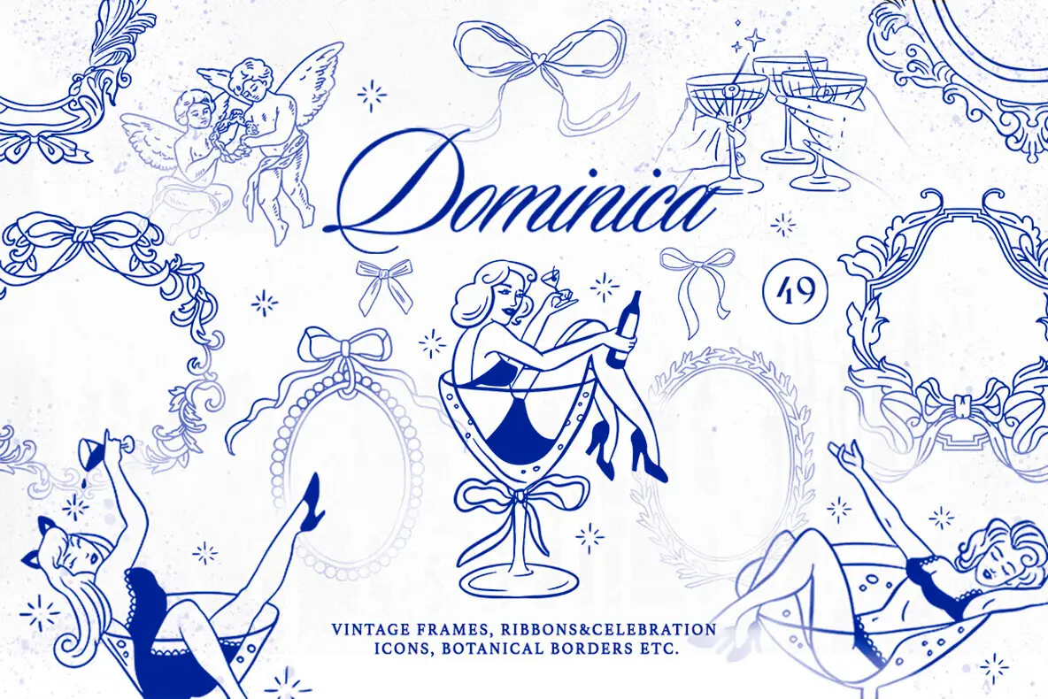 Dominica Vintage Frame Collection