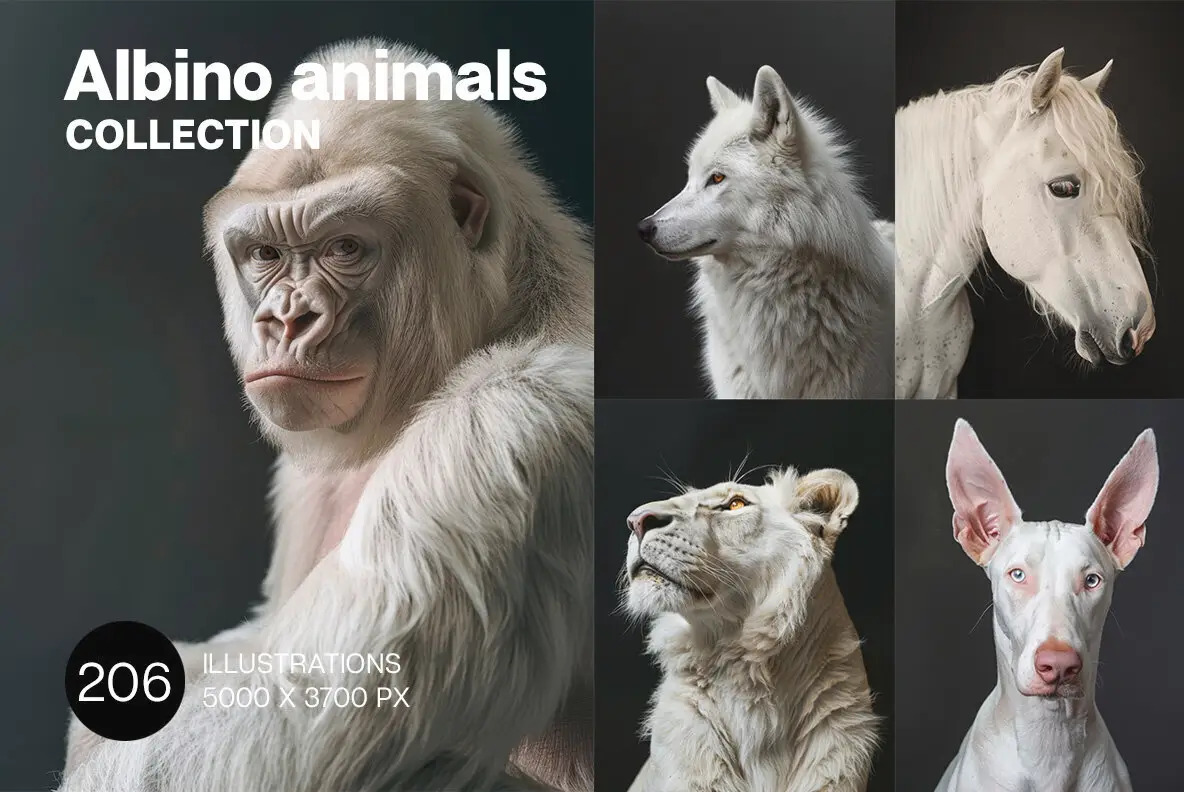 Albino animals