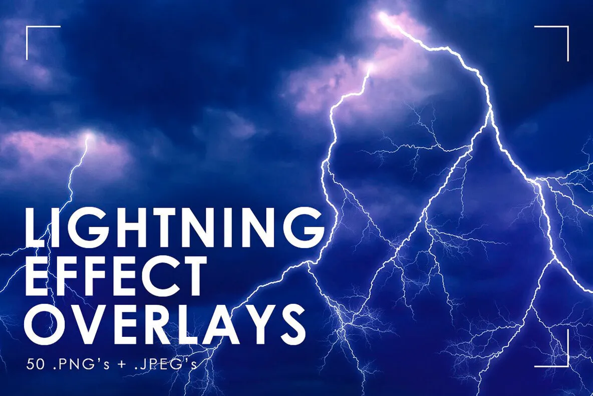 Lightning Effect Overlays