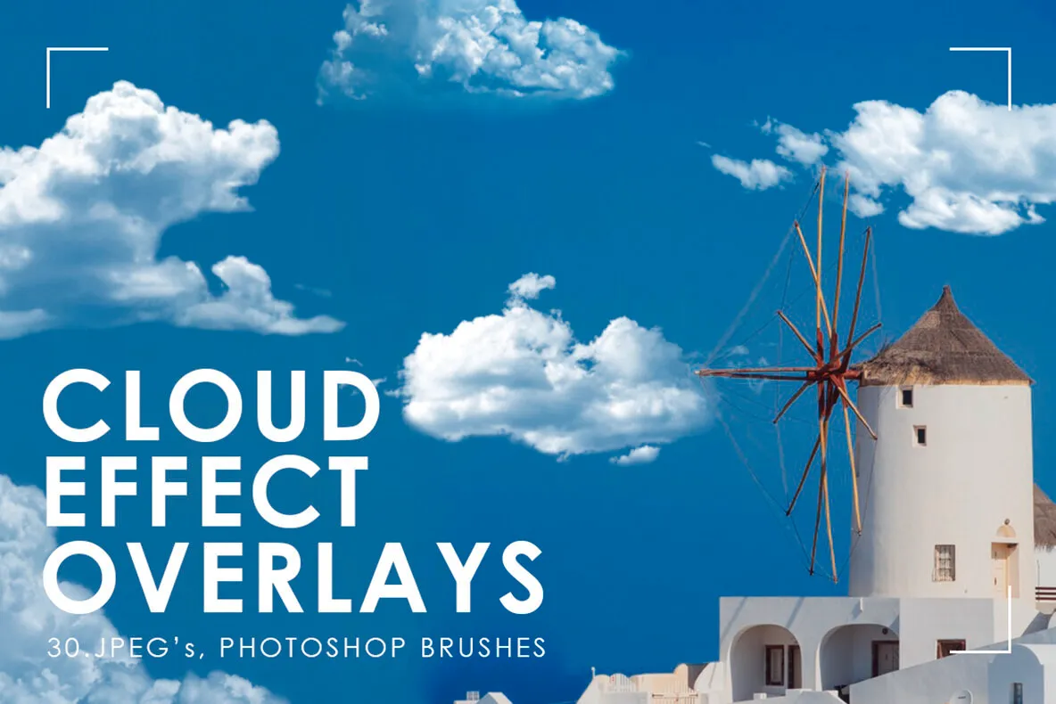 30 Realistic Cloud Overlays