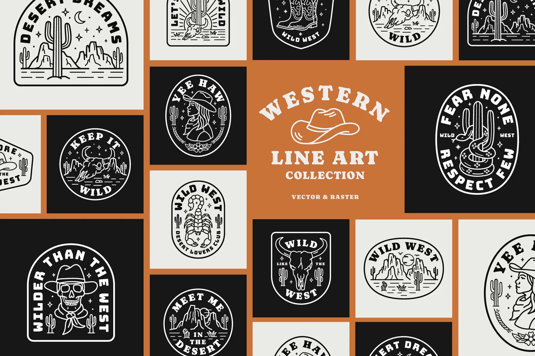 Western Line Art Collection