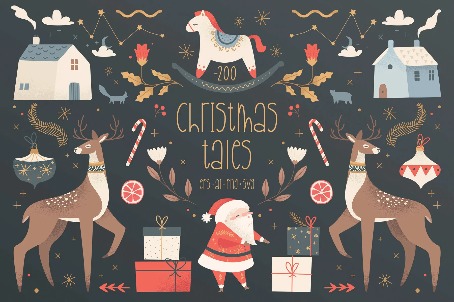 Christmas Tales Vector Bundle