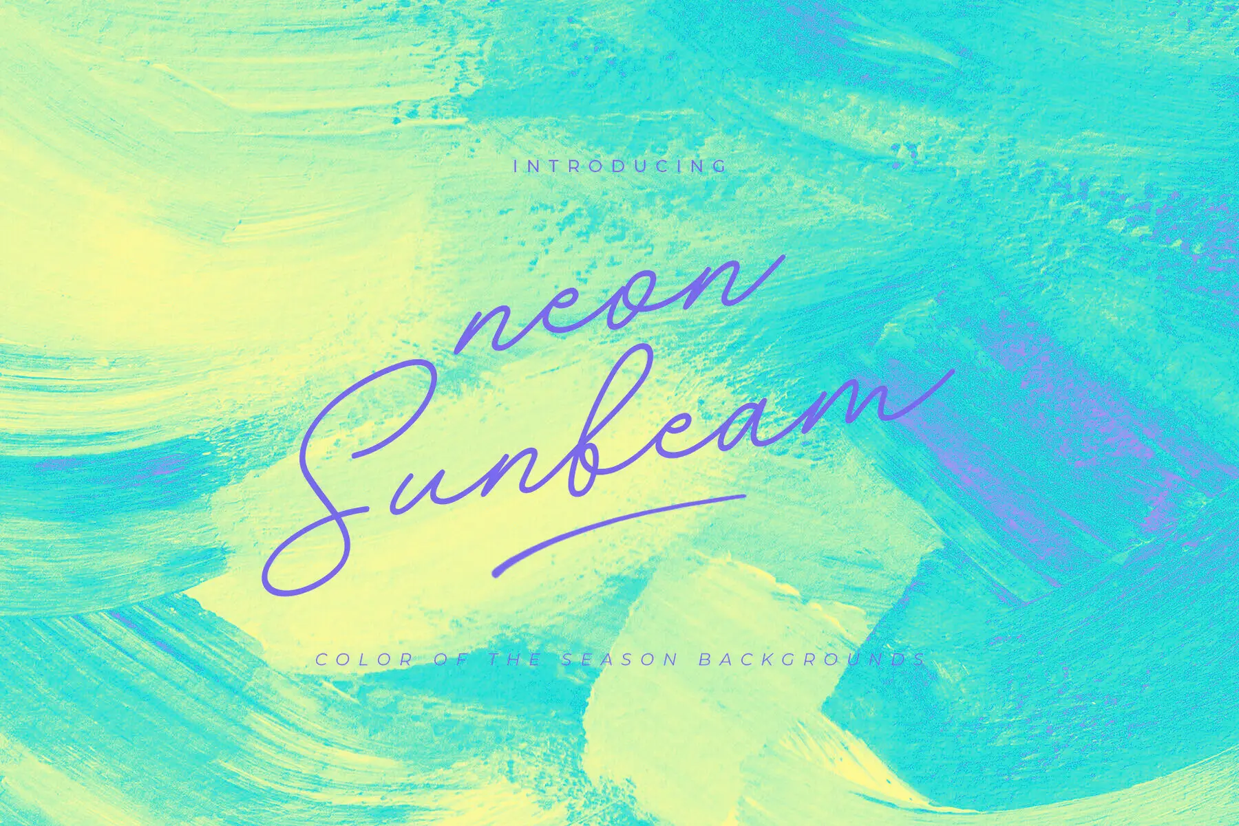 Neon Sunbeam Backgrounds