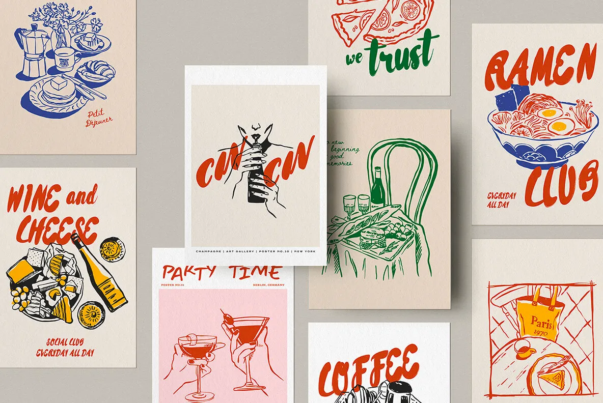 Food Print Poster Collection Part 2