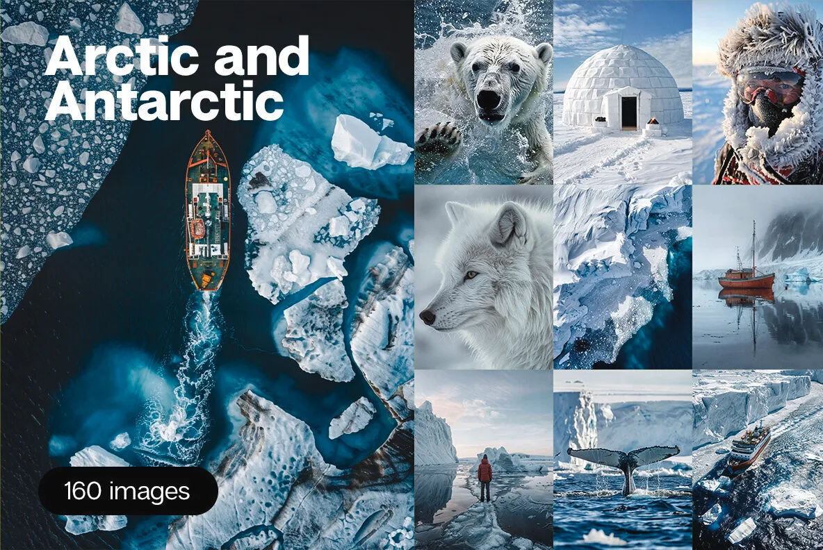 Arctic and Antarctic