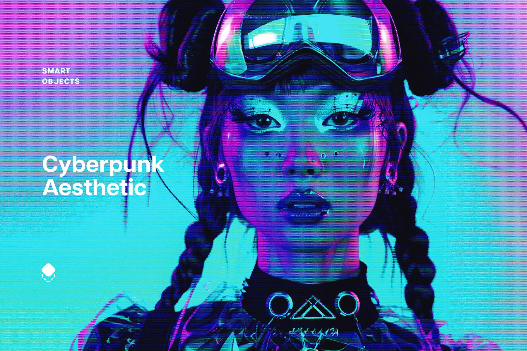 Cyberpunk Film Photo Effect