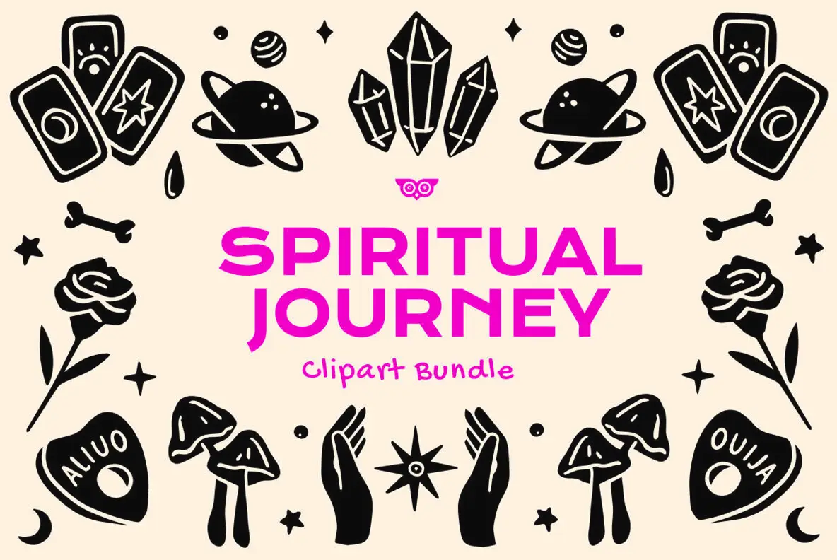 Spiritual Journey Clipart Bundle