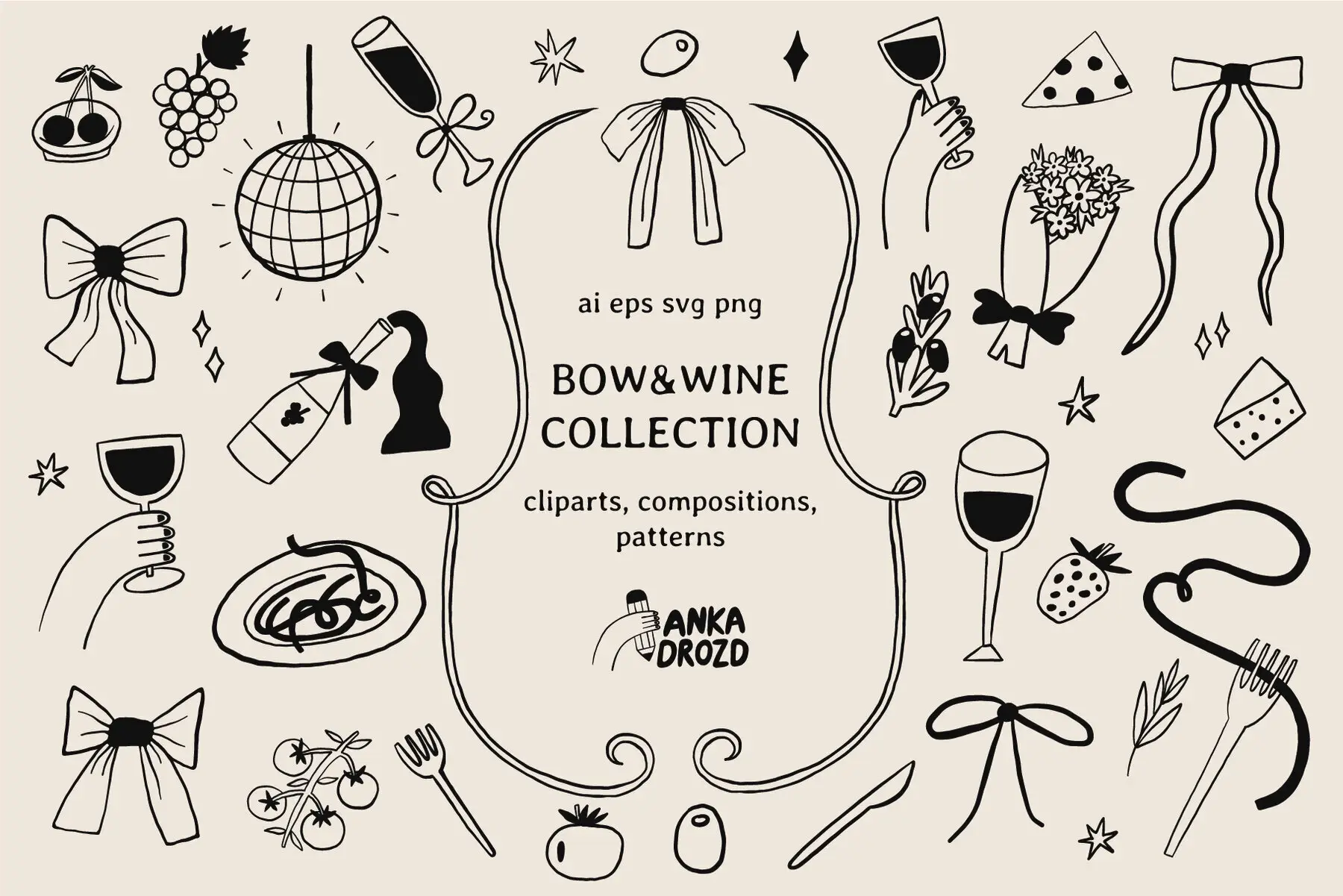 Bow & Wine Collection