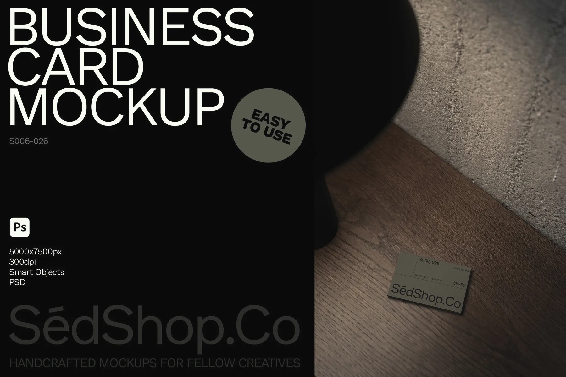 Business Card Mockup S006-026