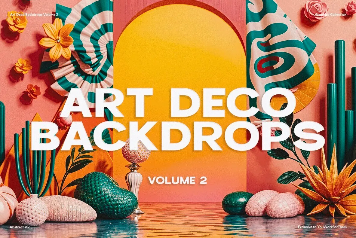 Art Deco Backdrops Volume 2