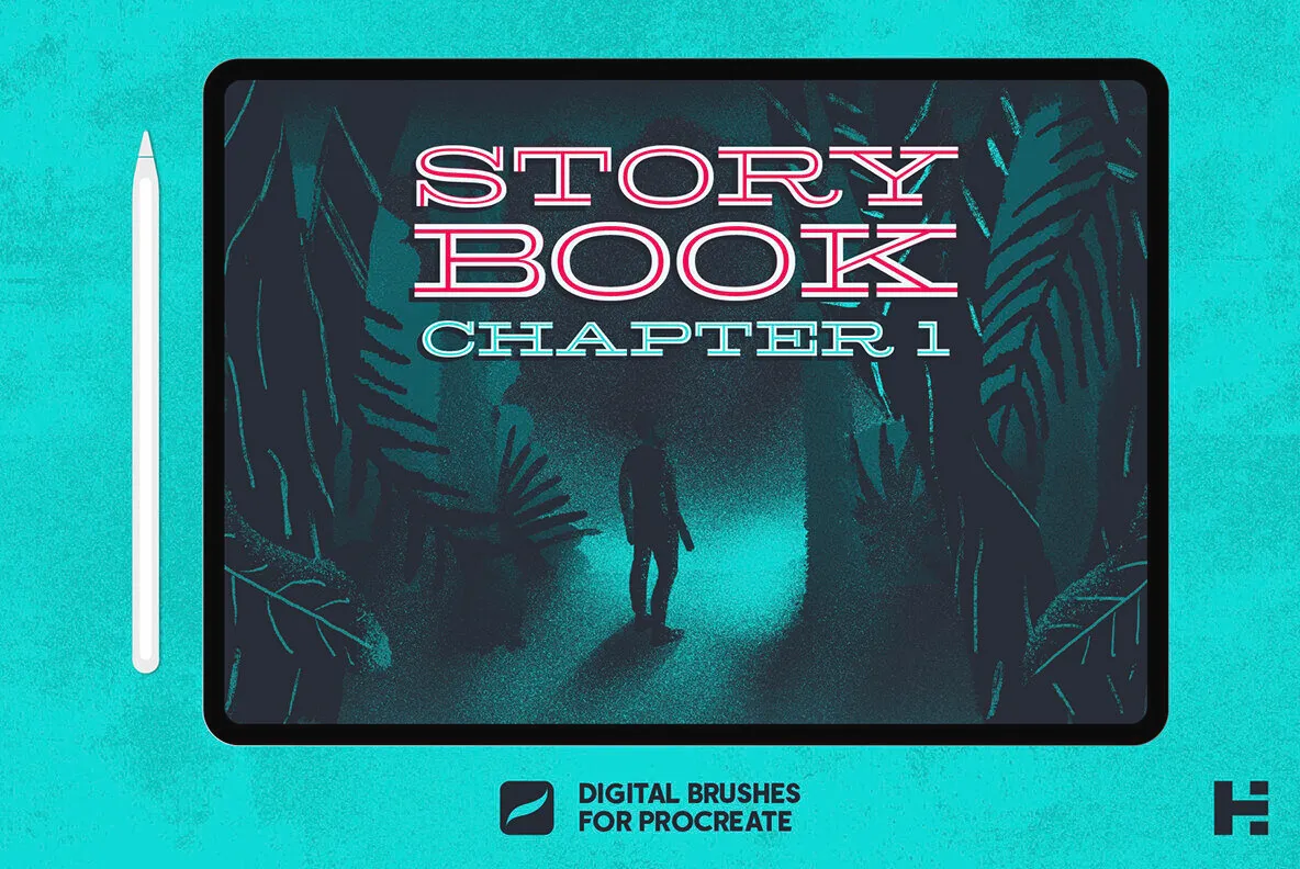 Storybook Chapter 1 Procreate Brushes