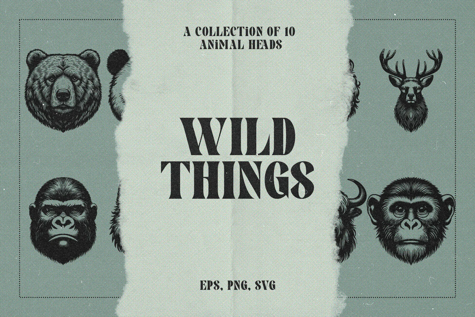 Wild Things - Animal Heads