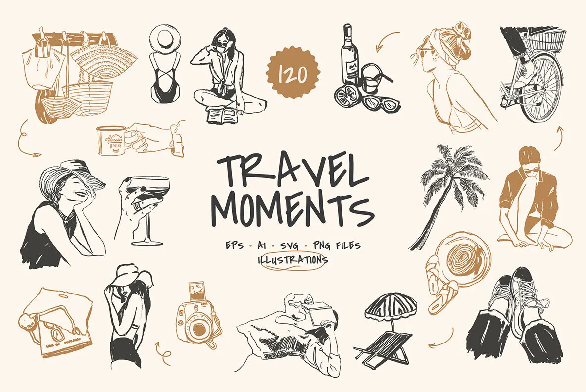 Travel Illustrations