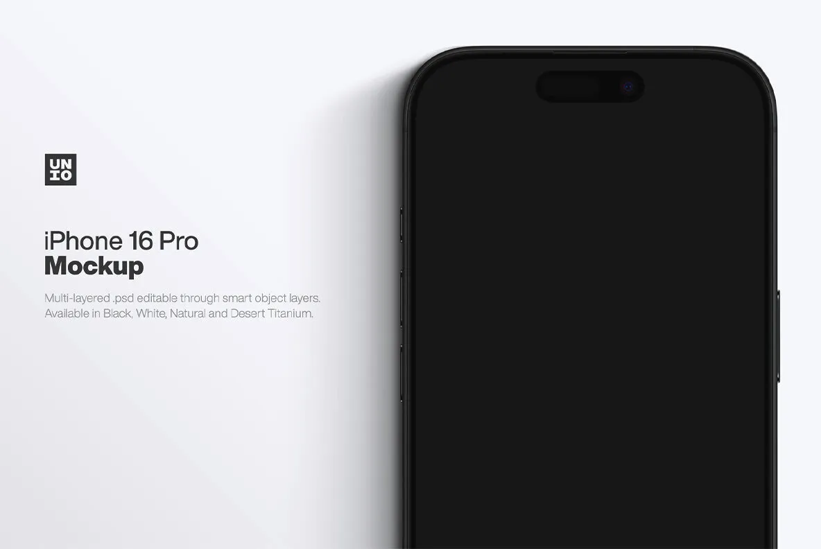 iPhone 16 Pro Mockup