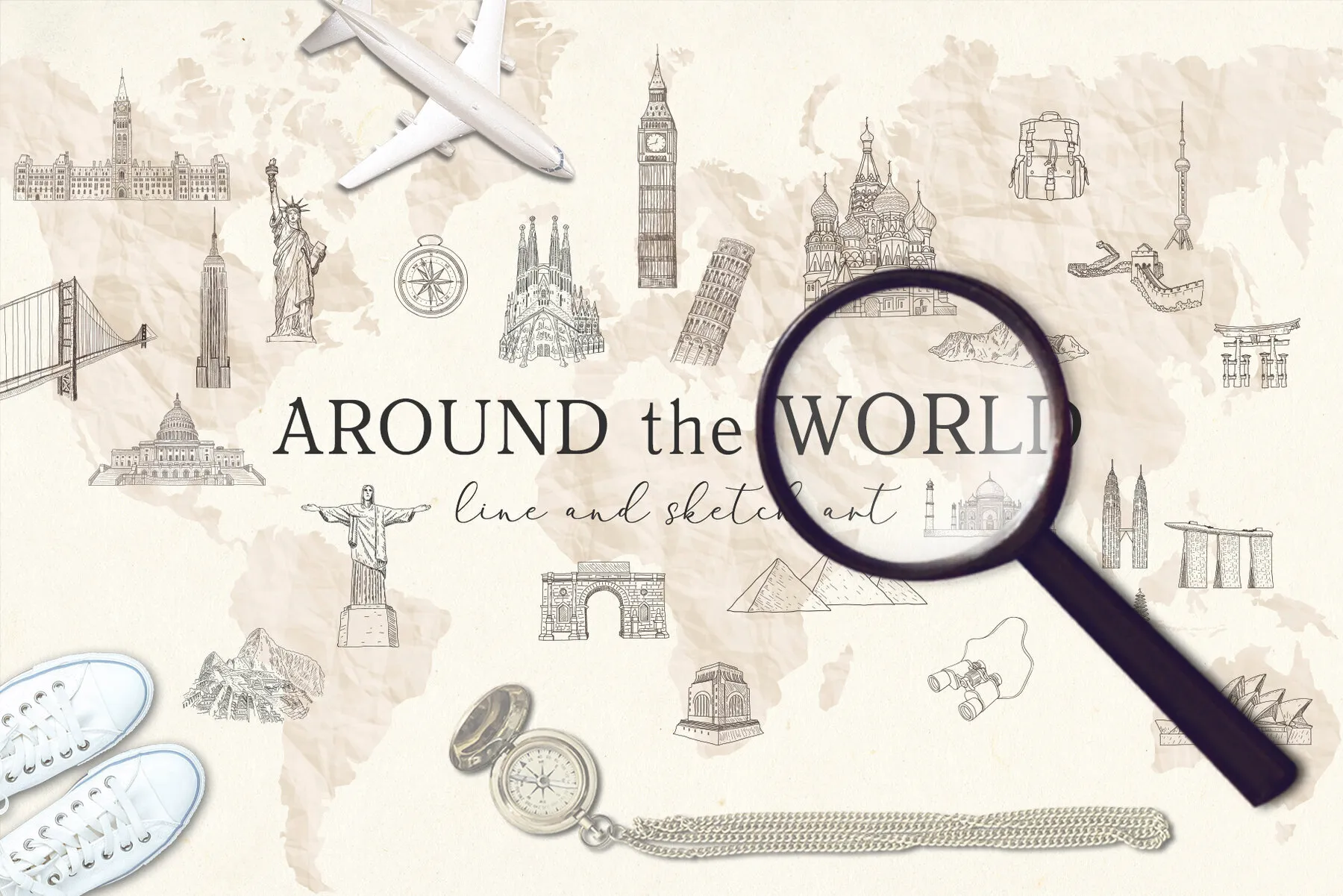 Around the World Travel Bundle