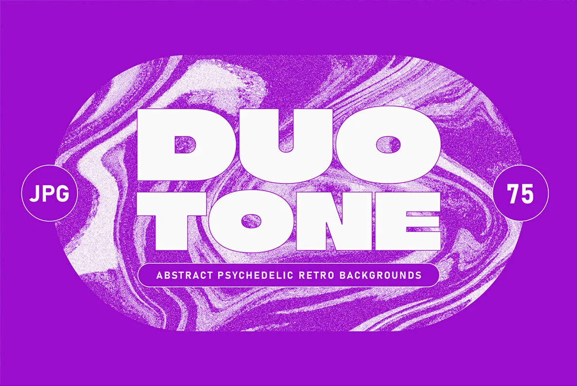 Duotone Psychedelic Textures