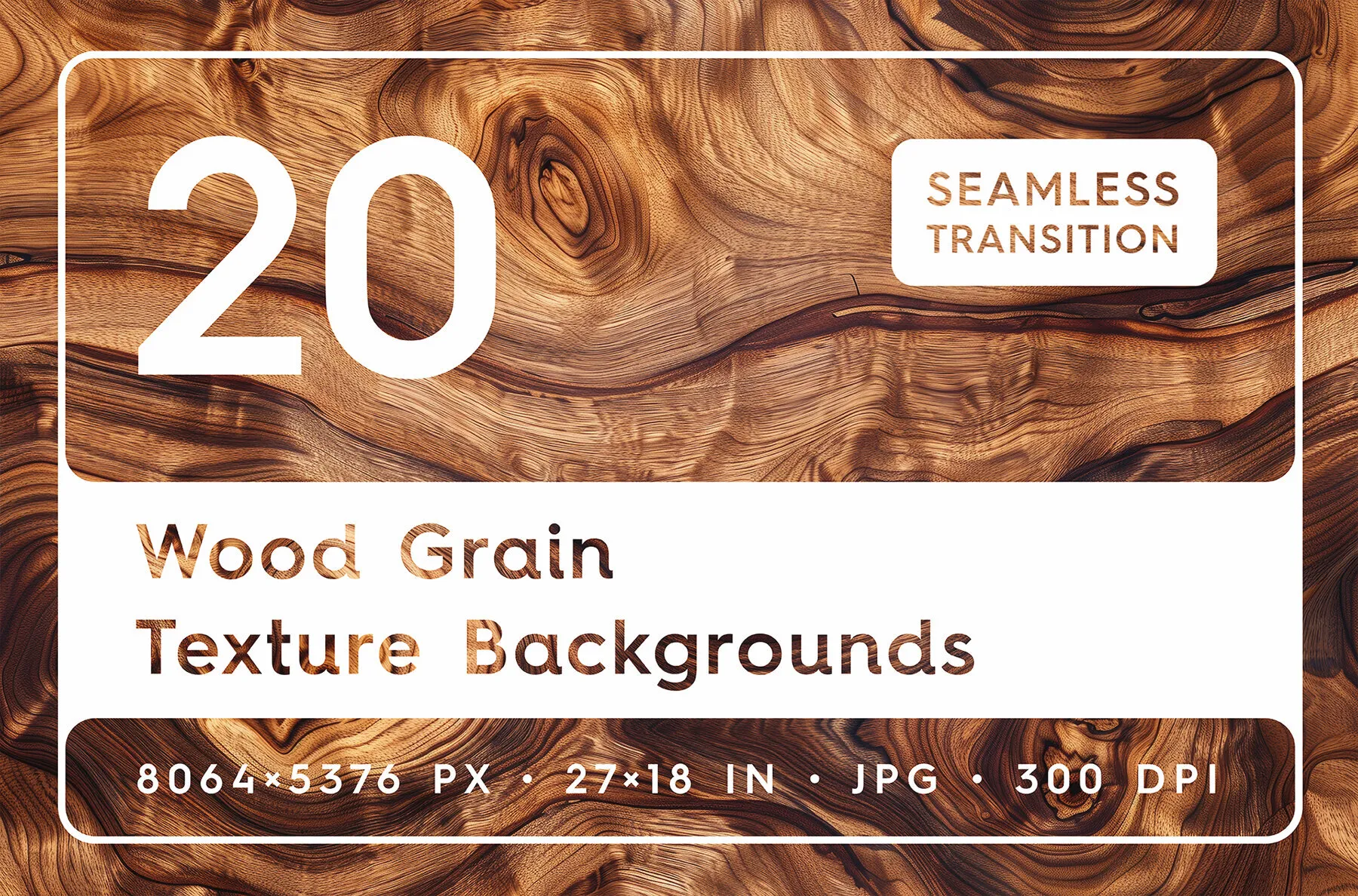 20 Wood Grain Texture Backgrounds