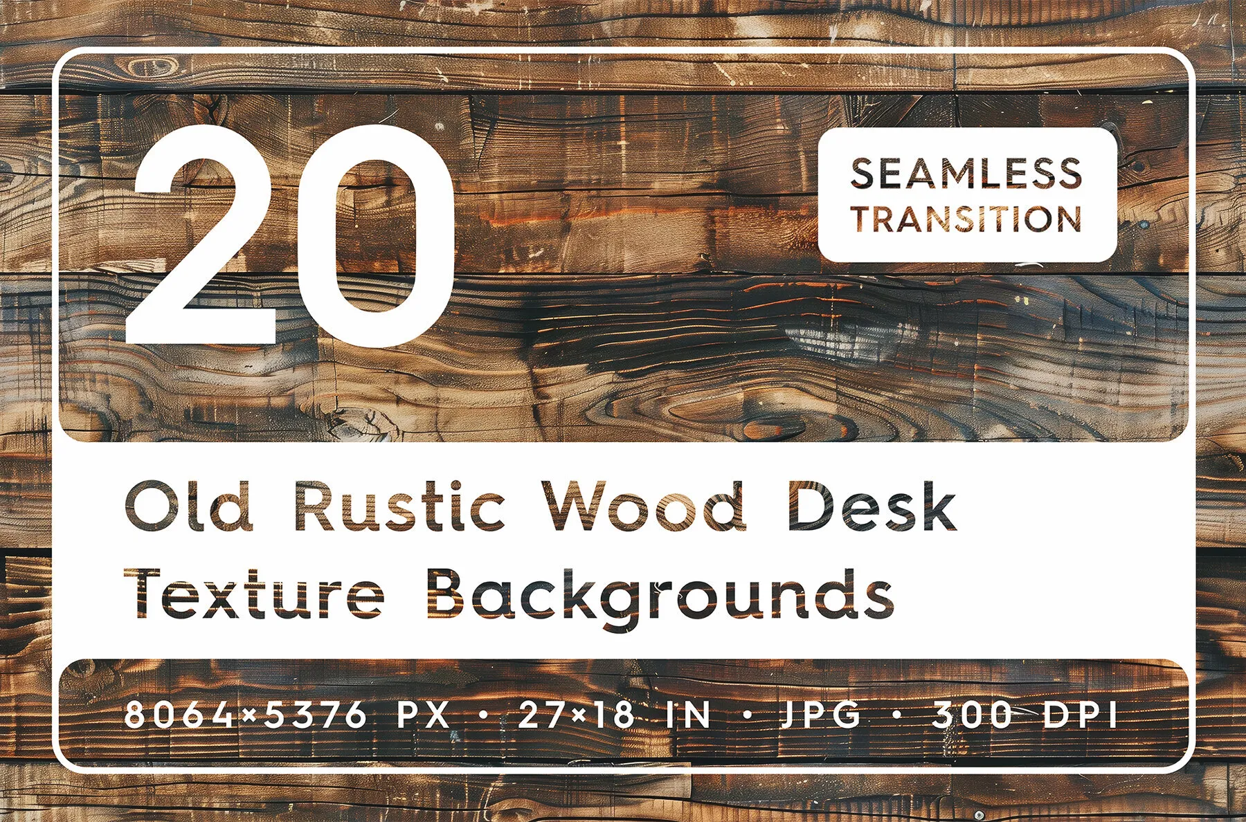 20 Old Rustic Wood Desk Texture Backgrounds