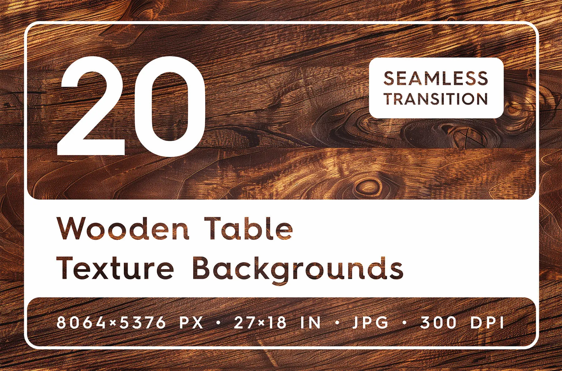 20 Wooden Table Texture Backgrounds