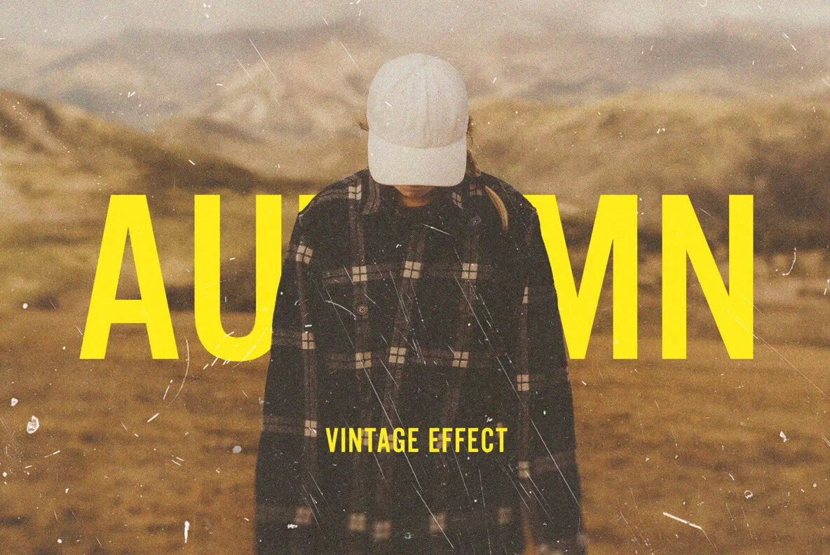 Autumn Vintage Photo Effect