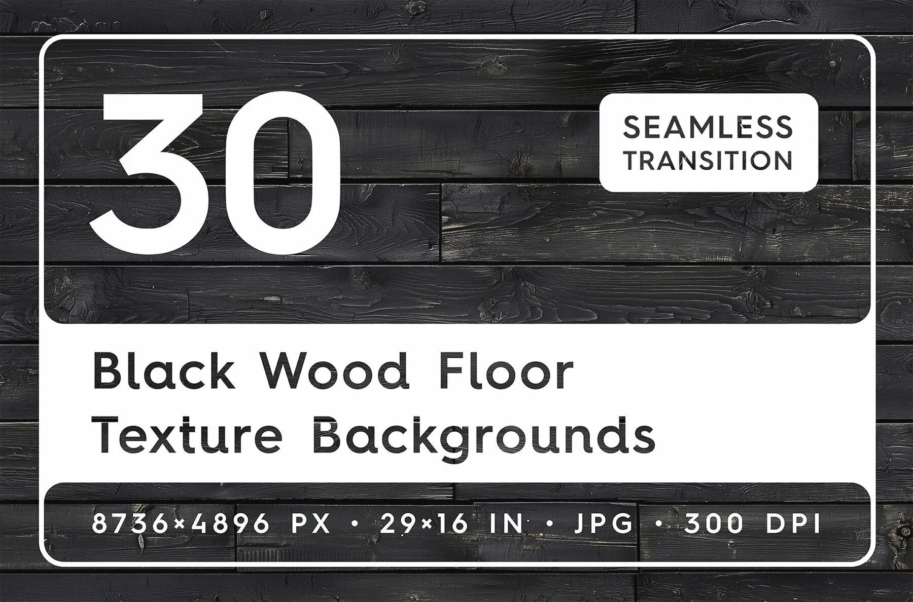 30 Black Wood Floor Texture Backgrounds