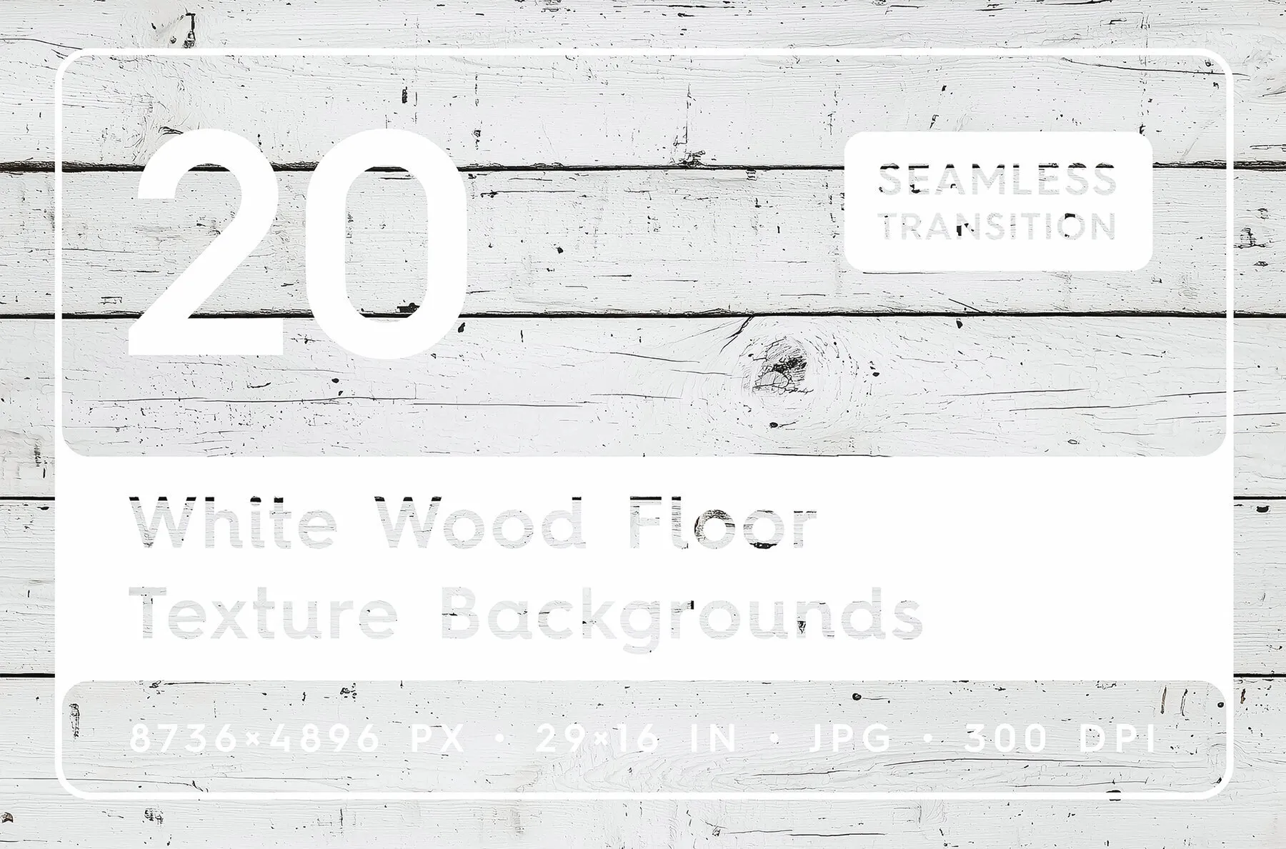 20 White Wood Floor Texture Backgrounds