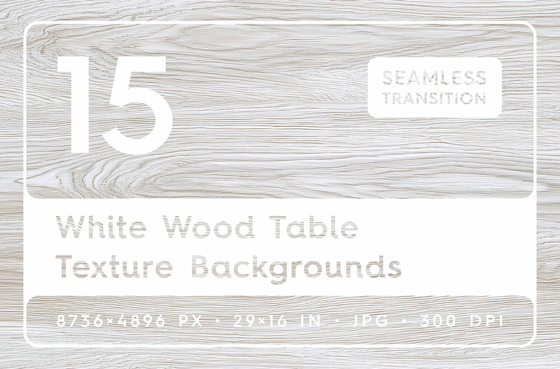 15 White Wood Table Texture Backgrounds