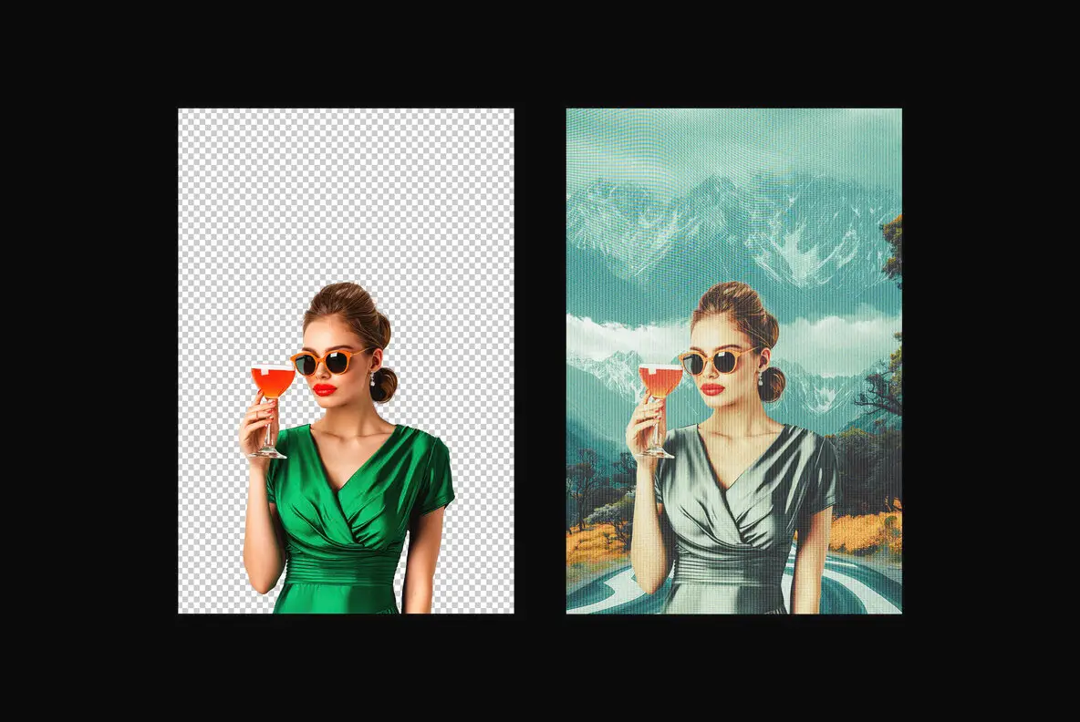 Retro Sitcom Photo Effect Font - FontPath