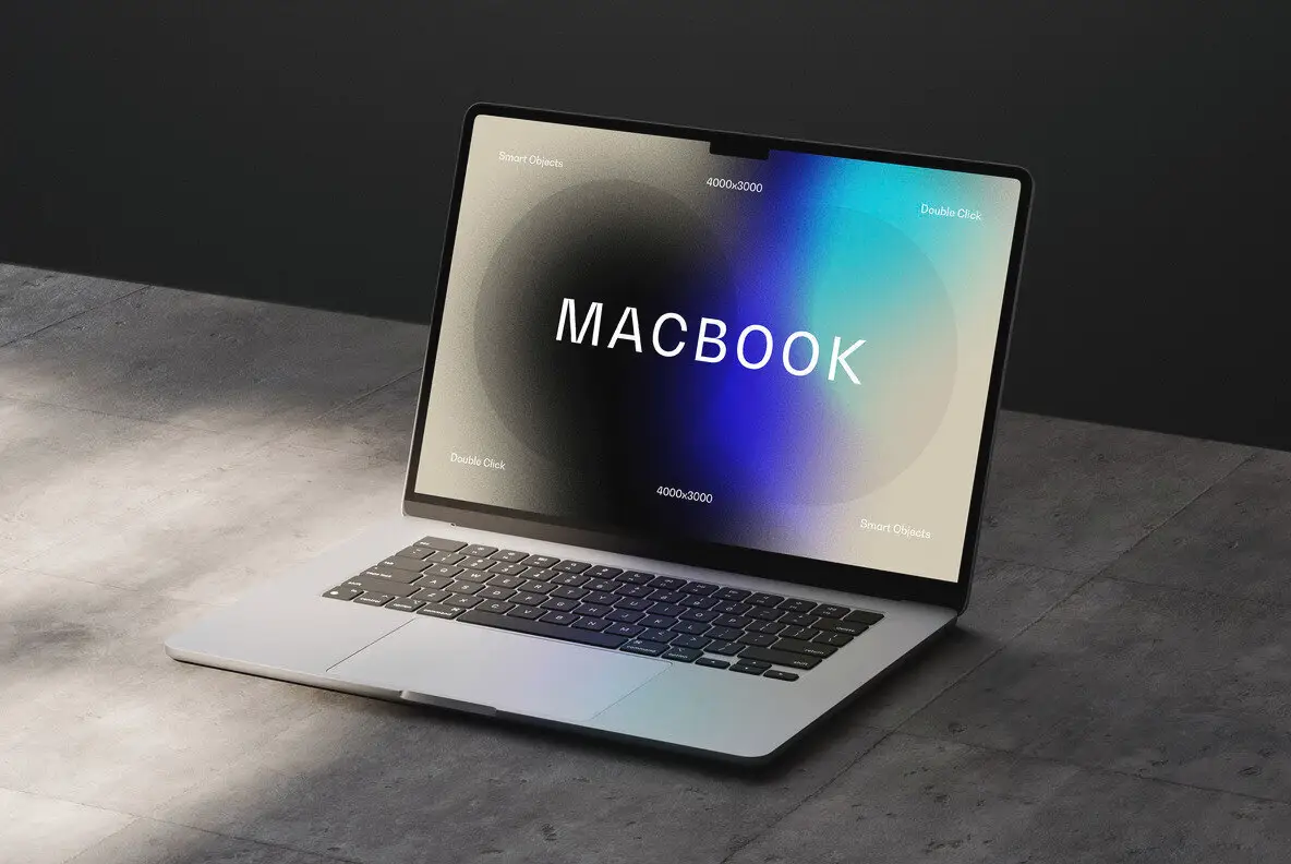 Macbook Air Mockup