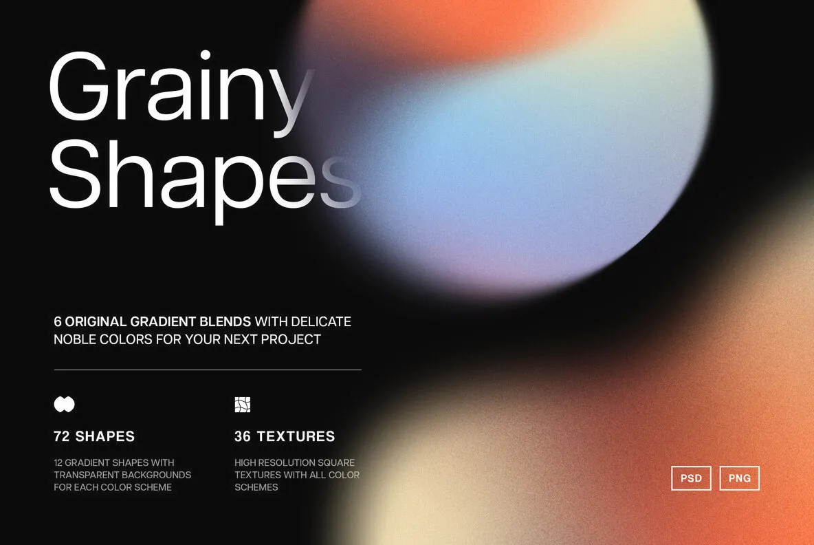 Gradient Shapes Collection