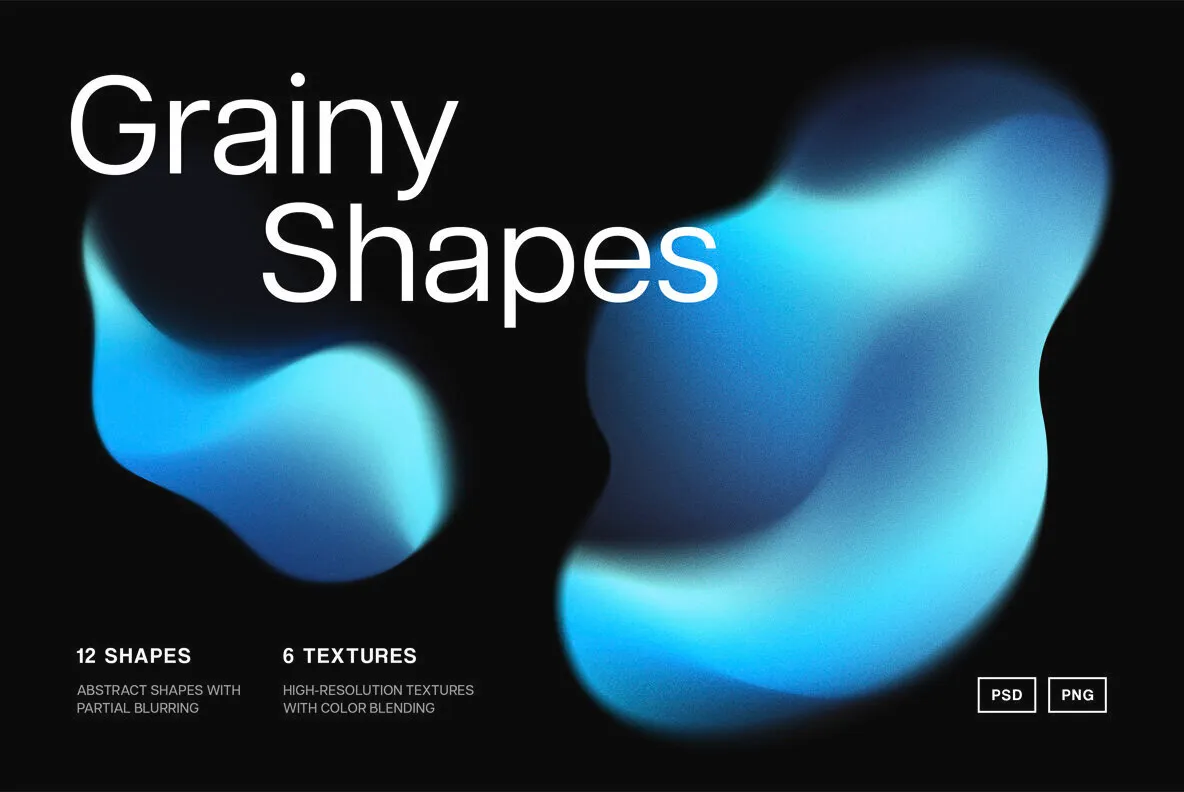 Grain Gradient Shapes Collection