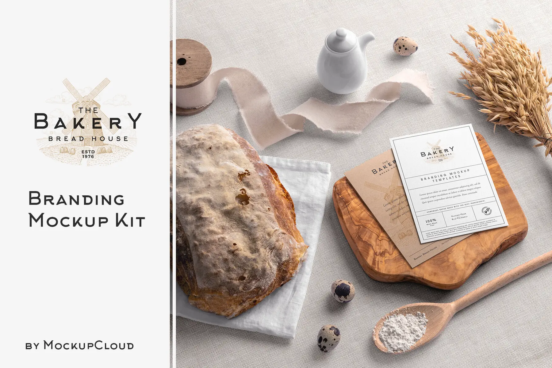 Bakery Branding Mockups Kit