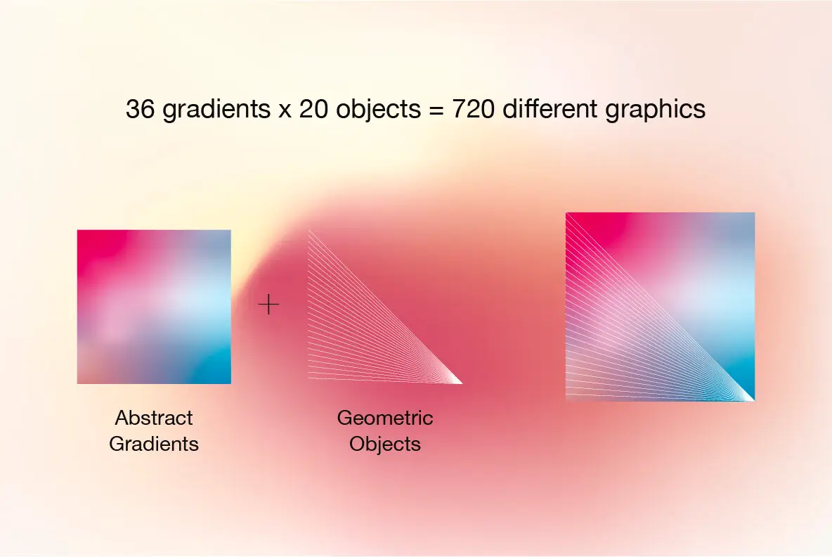 Structured Gradients Geometric Gradient Graphics - YouWorkForThem