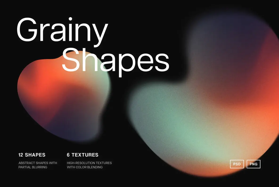 Blend Gradient Shapes Collection