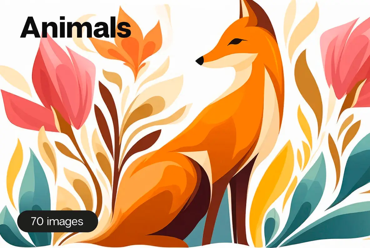 Floral Animals