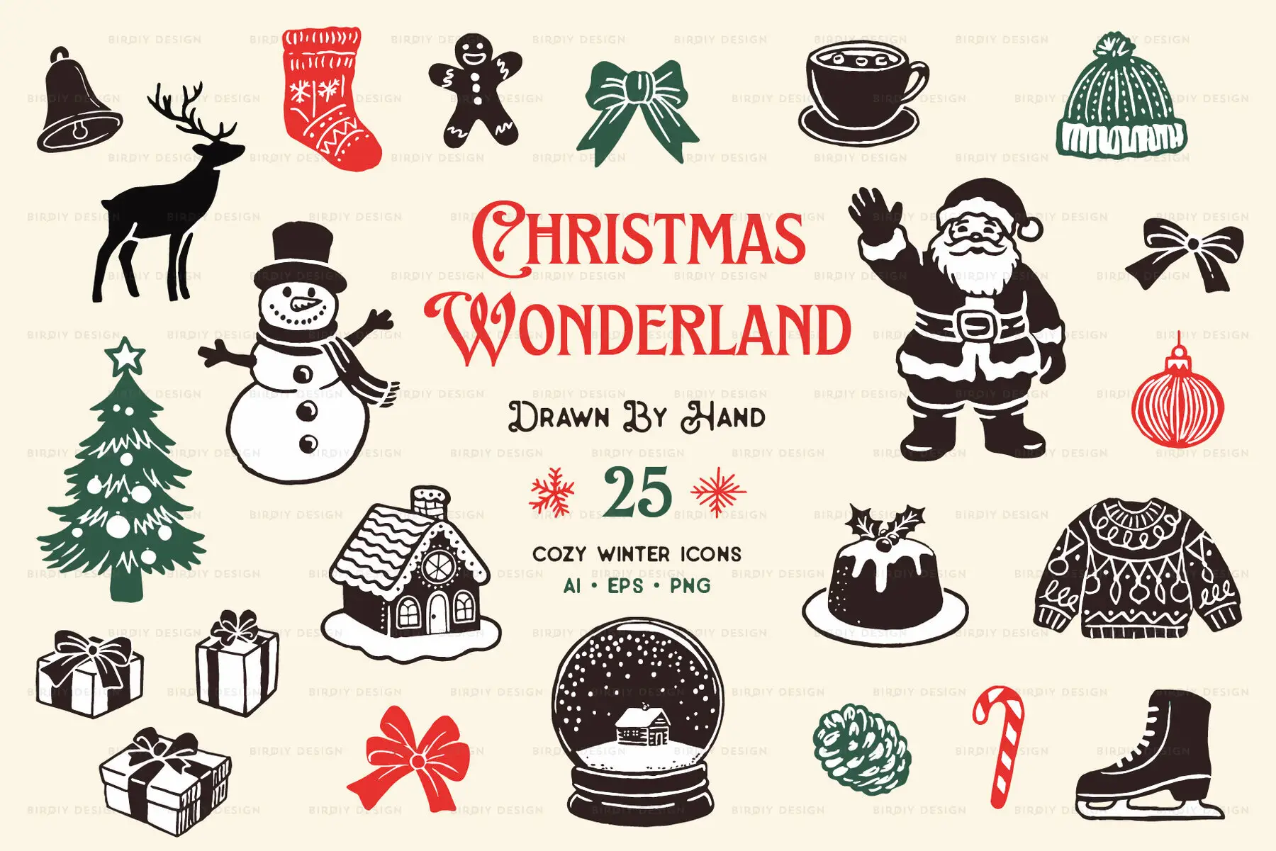 Christmas Wonderland Winter Icons