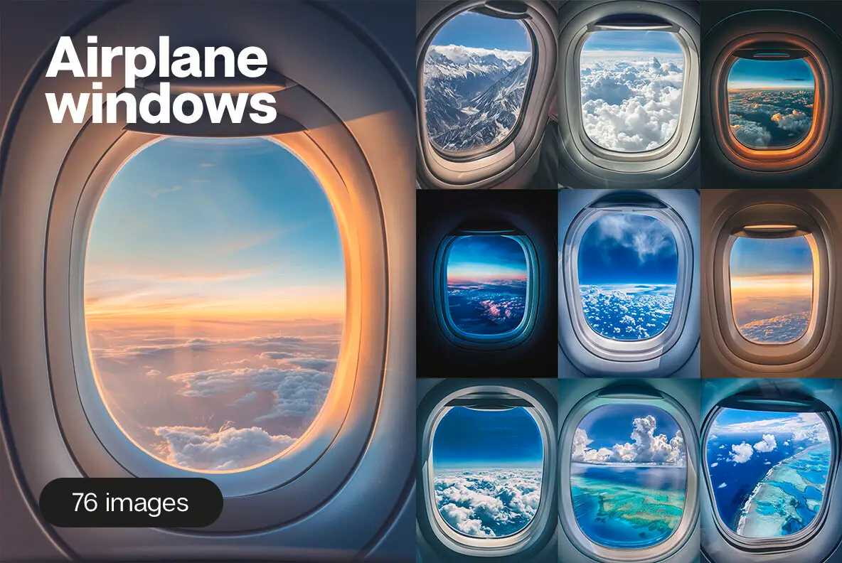 Airplane windows