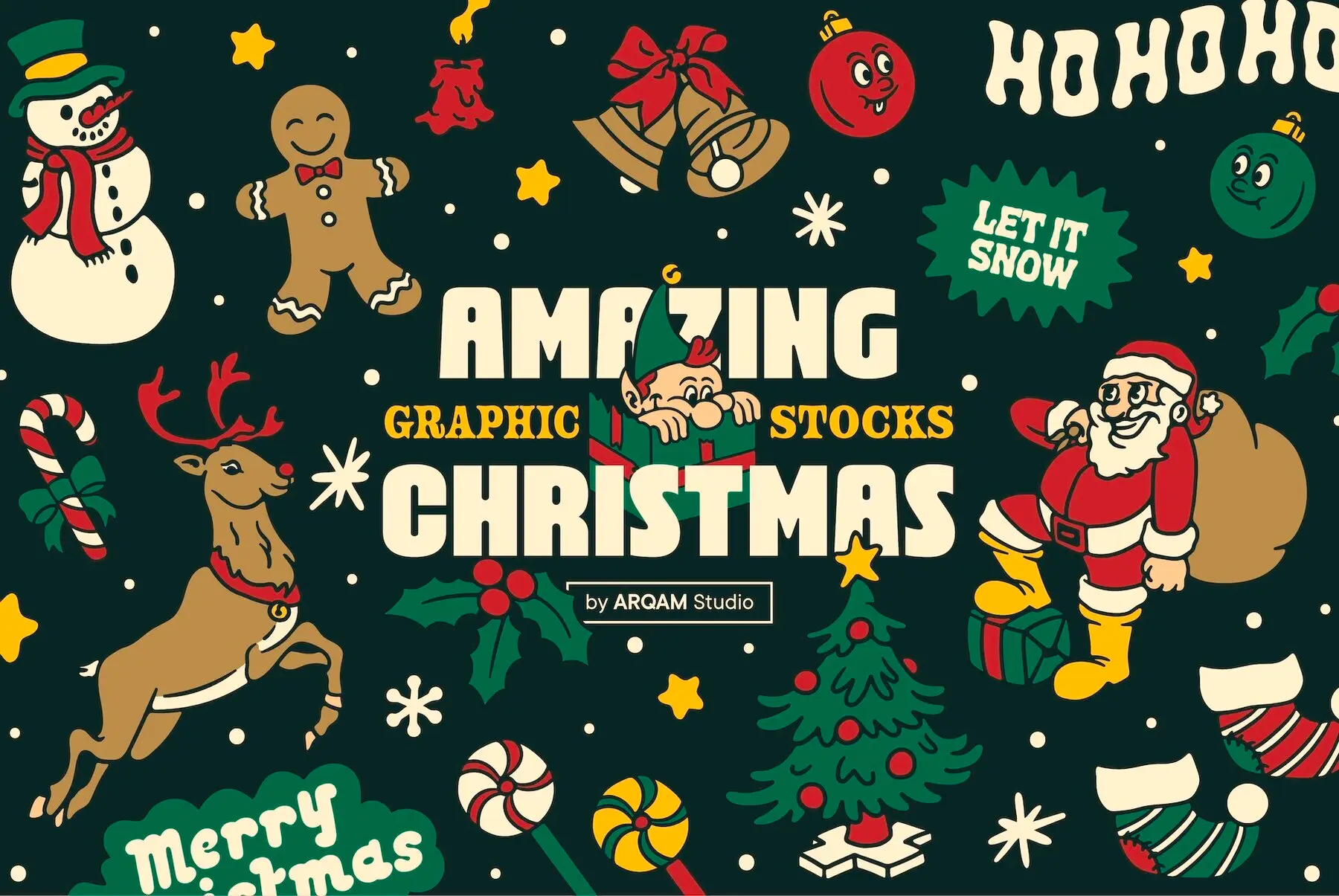 Amazing Christmas Graphic Stocks