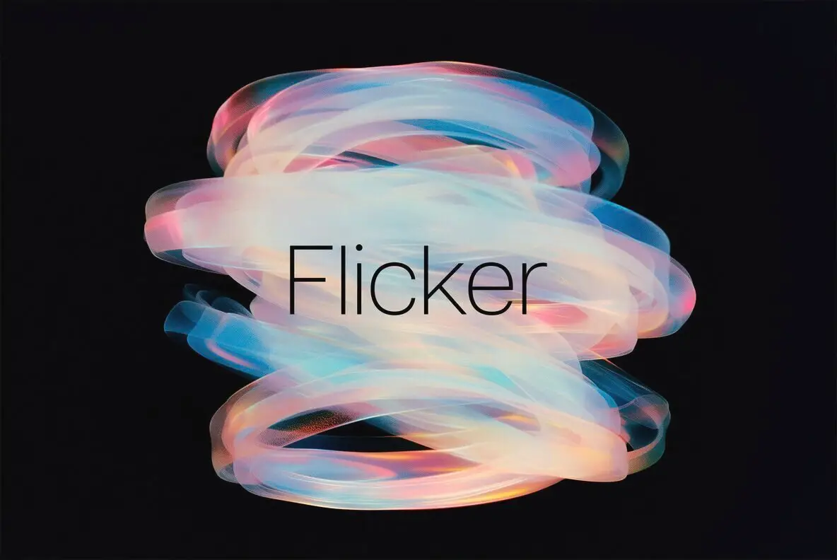 Flicker Abstract Backgrounds Collection