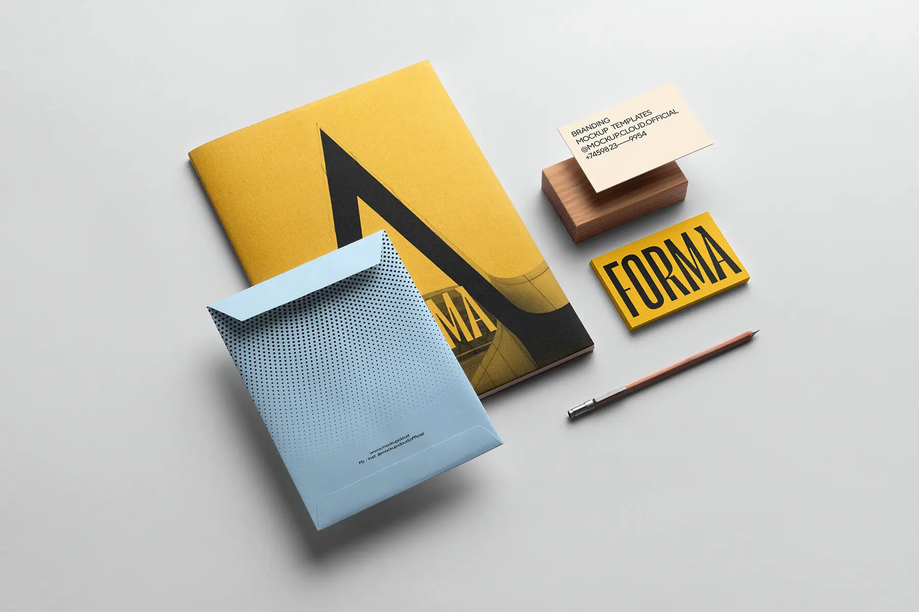 Forma Branding Mockups Kit Graphics - YouWorkForThem