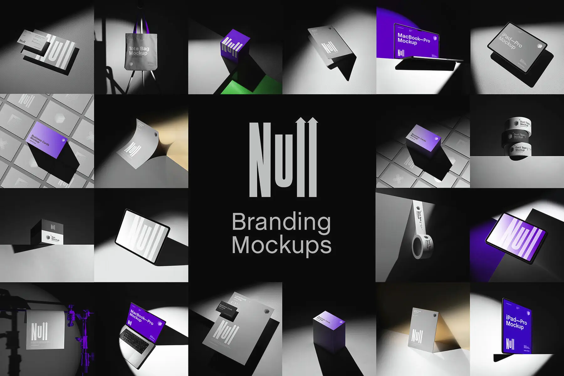 Null Branding Mockups Bundle