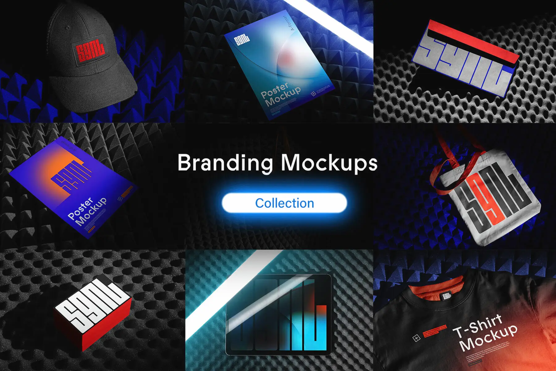 Branding Mockups - SGNL Series