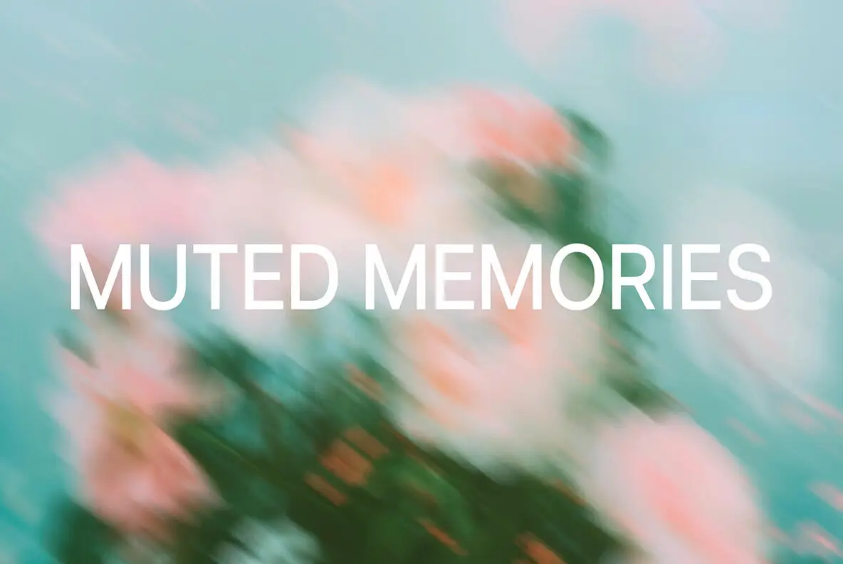 Muted Memories Abstract Backgrounds