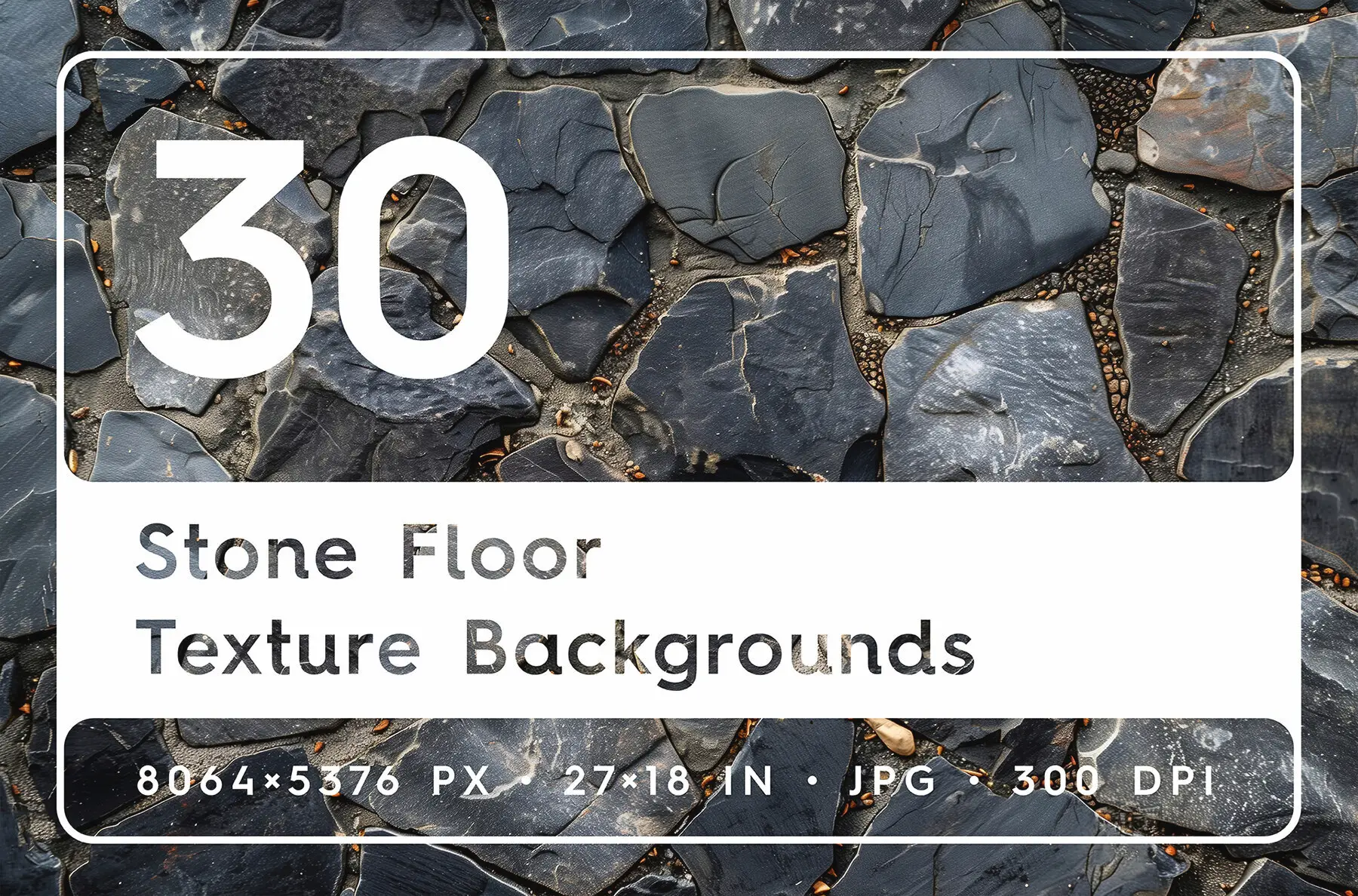 30 Stone Floor Texture Backgrounds