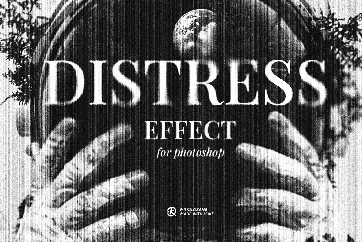 Distress Photoshop Effect