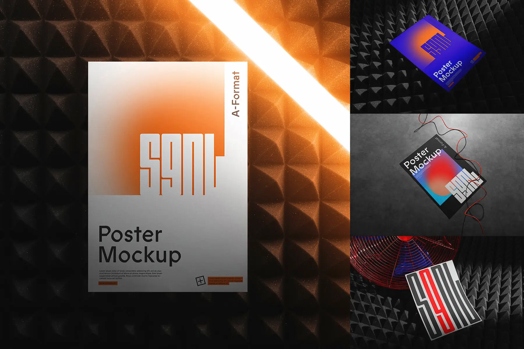 Poster Mockups - SGNL Series