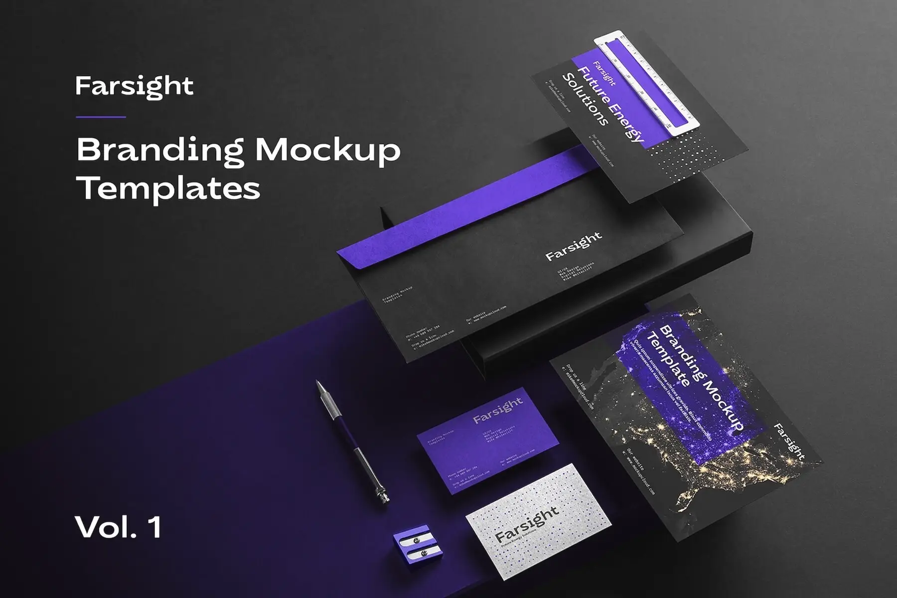 Farsight Branding Mockups Kit v. 1