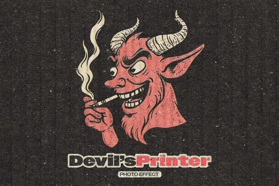 Devils Printer Design Effect